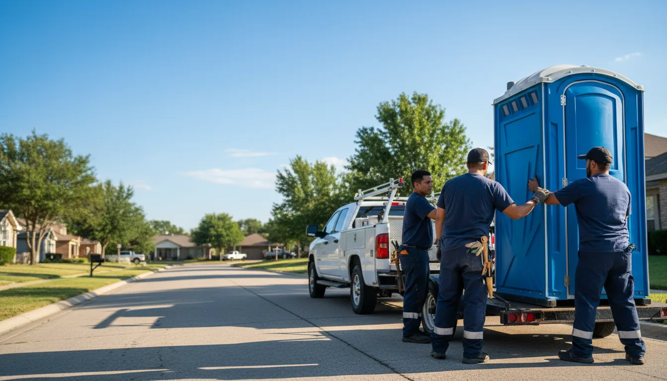 Portable Toilet Rental in Athens, IL near me
